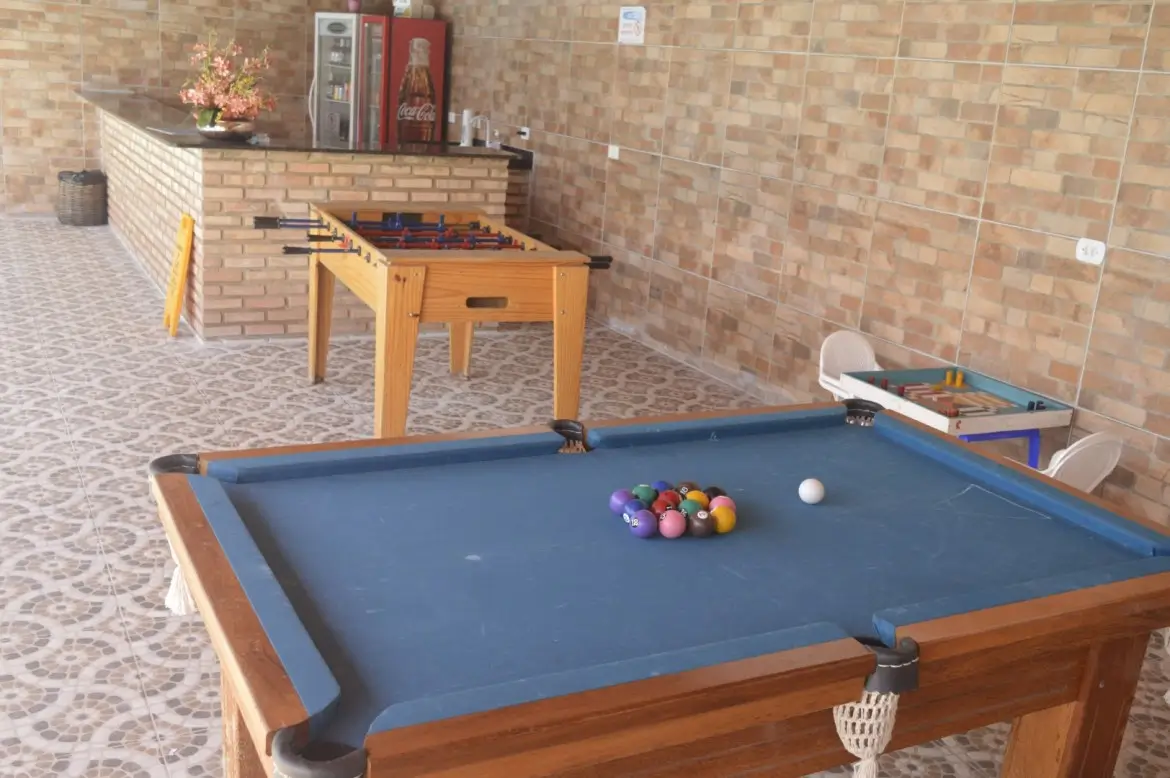 Sala de jogos da Pousada Vovó Zilda Maragogi